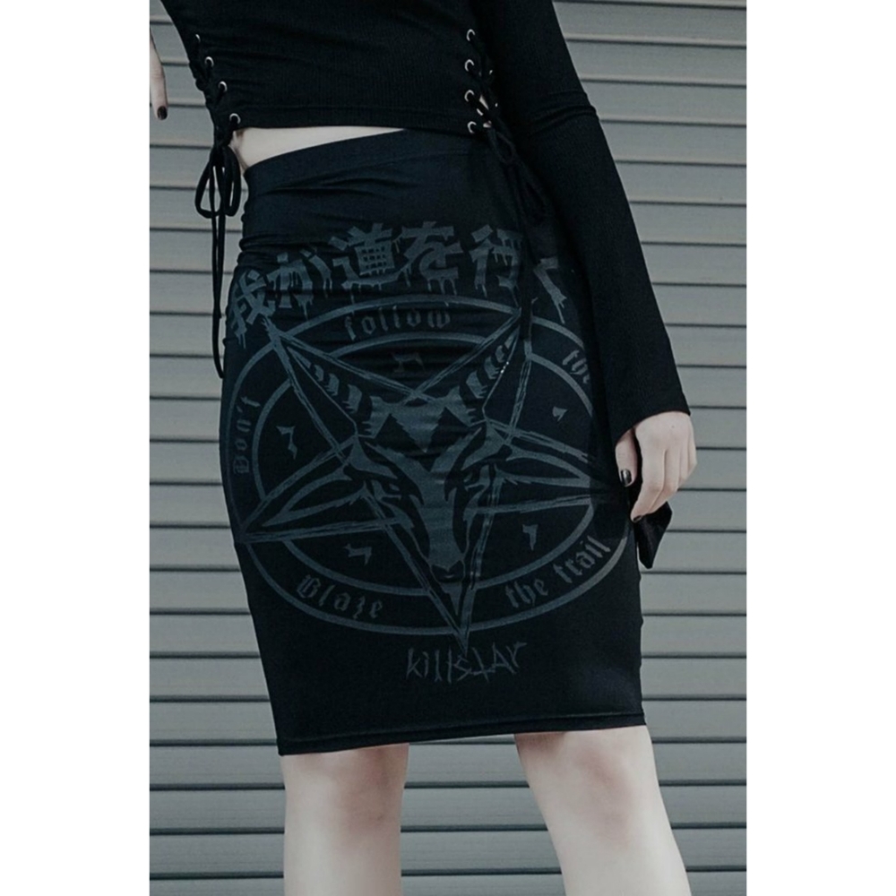 Killstar Blazing Brimstone Skirt